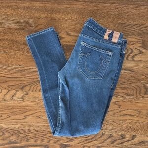 True Religion Stella XXX Women's Blue Jeans